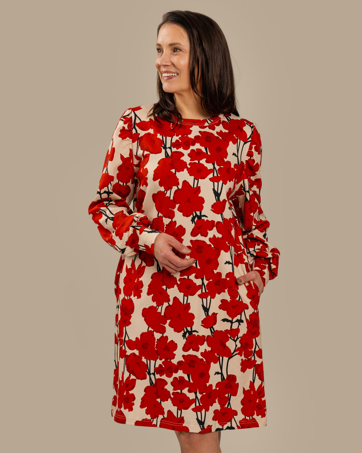 Puhvihihainen mekko, Valmut Toive.