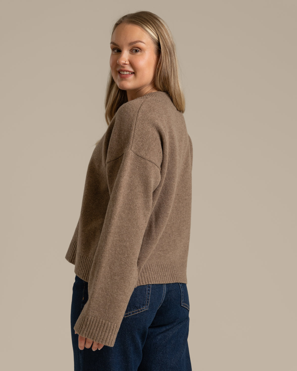 Väre Strickware, mittelbraun