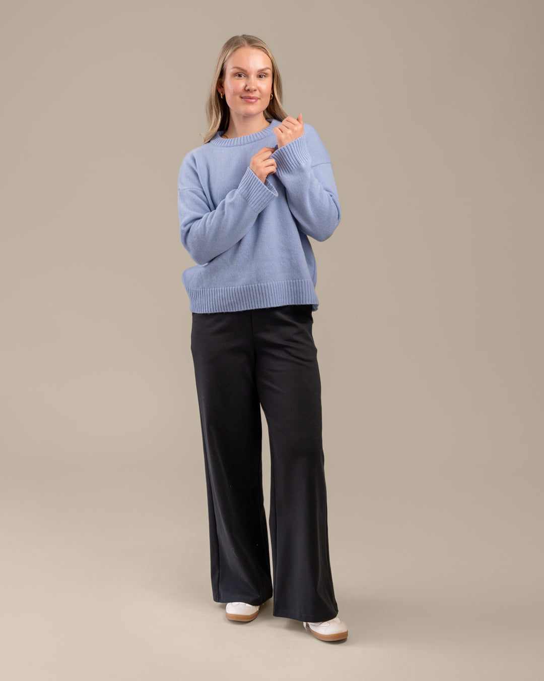Hile knit, light blue