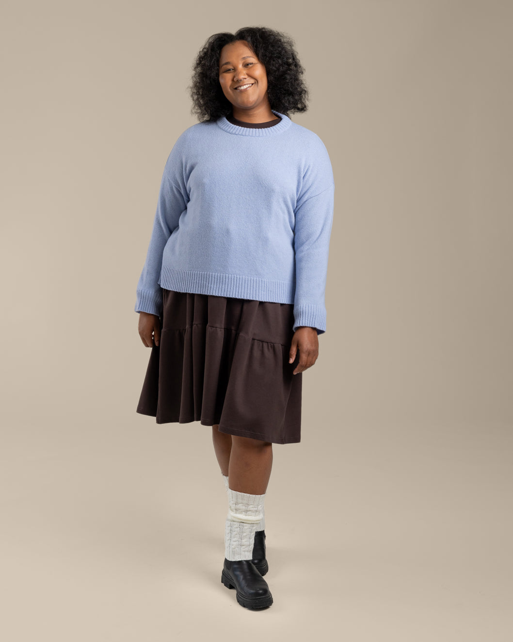 Hile knit, light blue