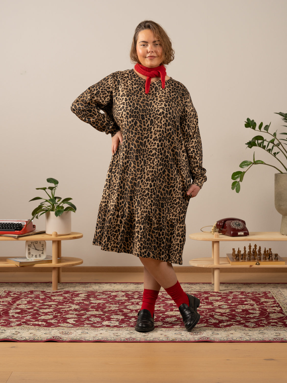 Lempi mekko, leopardi Toive
