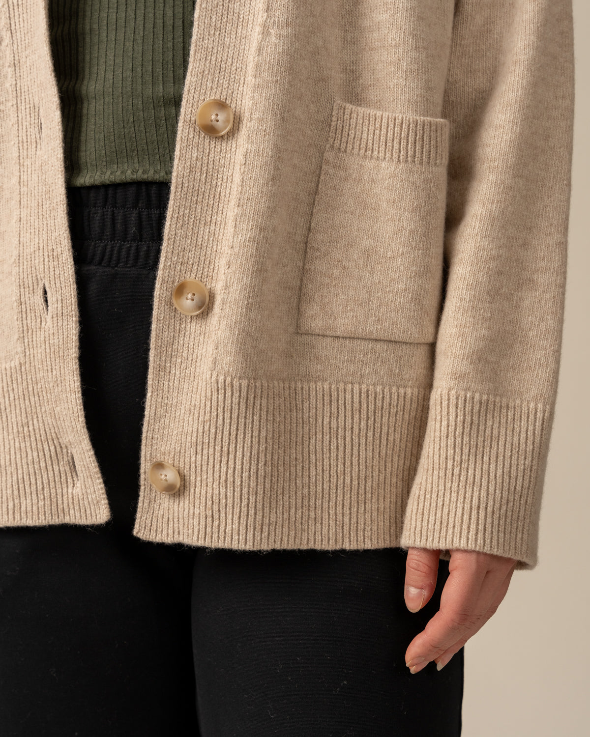 Kaste neuletakki, beige Toive.